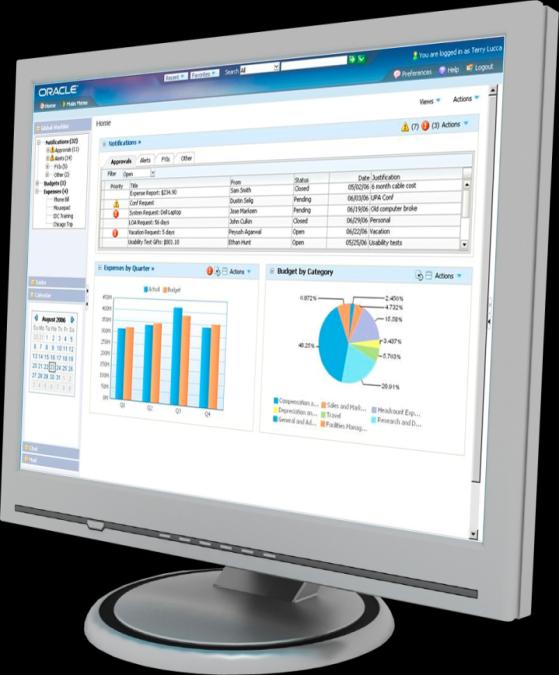 Sähköinen työpöytä ja Oracle-teknologia Oracle teknologiaratkaisut Sähköinen työpöytä WebCenter Suite Työnkulut, prosessit ja integrointi SOA Suite