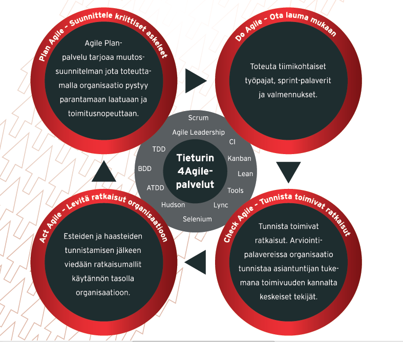 Tieturin 4Agile -konsepti 29