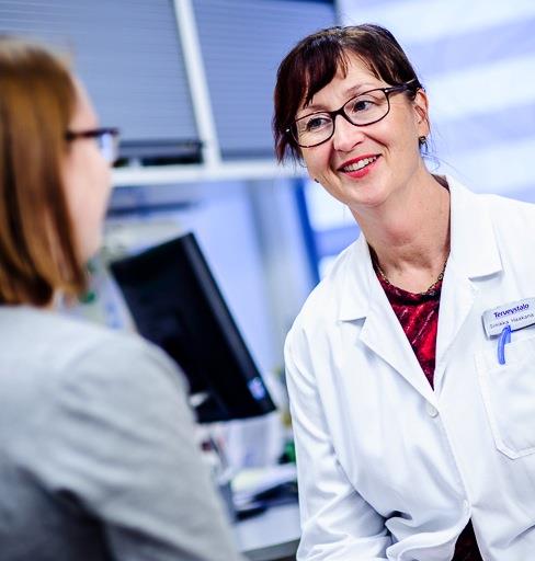 Etydi mittaa ja tehostaa ennaltaehkäisyn ja hoidon vaikuttavuutta Etydi näyttää hoitavalle henkilölle diabetesta
