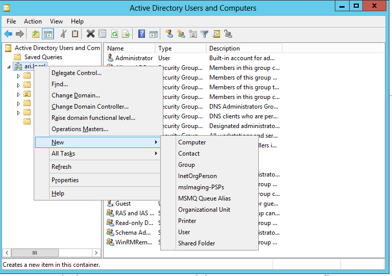 Aram Abdulla Hassan Windows Server 2012 asentaminen ja