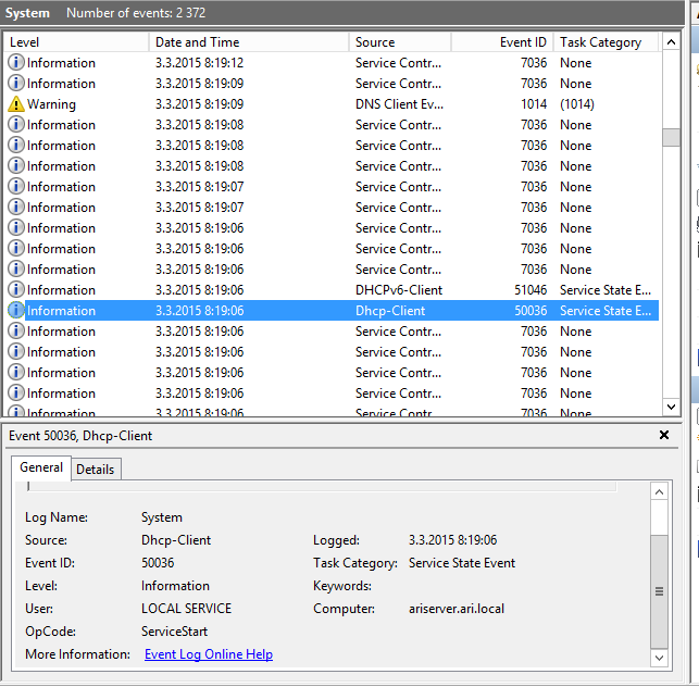 Aram Abdulla Hassan Windows Server 2012 asentaminen ja käyttö 63 Tässä Dhcp kerto sitä että