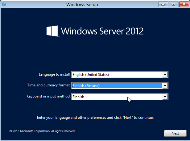 Aram Abdulla Hassan Windows Server 2012 asentaminen ja käyttö 9 Tässä
