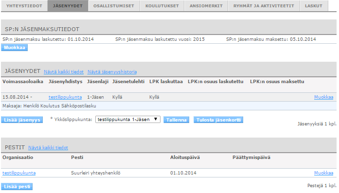 Vapaavalintaiset ryhmät on tulossa oleva ominaisuus.
