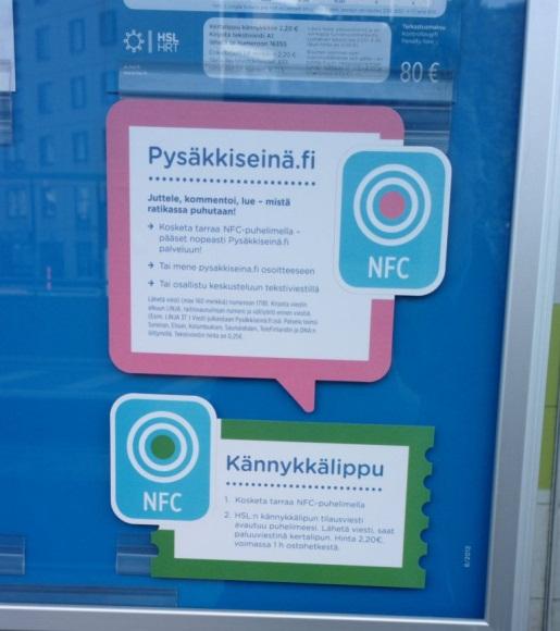 Helsinki: Ratikkapysäkkien tunnisteet 200 HSL ratikkapysäkillä NFC