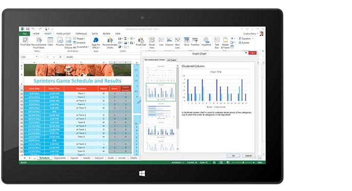 Esiasennetut sovellukset Surface sisältää upeita esiasennettuja sovelluksia, joita ovat esimerkiksi Xbox Music, Xbox Video, Skype, Sähköposti ja Internet Explorer.