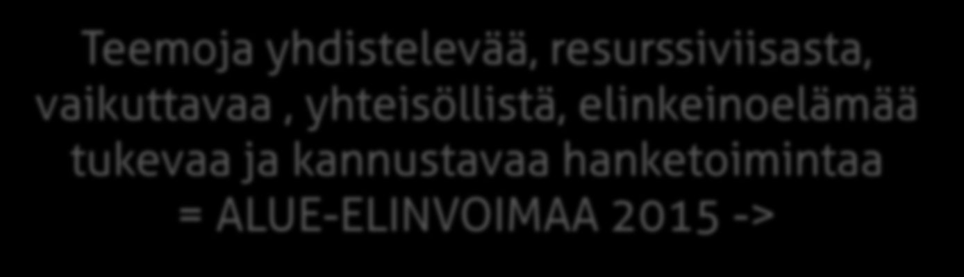 Kohti uutta?