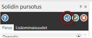 Valitsemalla OK ja regeneroi säästyt historiapuun regeneroinnilta. 16 Tallenna tiedosto nimellä Laatikko05-XX, jossa nimikirjaimesi korvaavat kirjaimet XX.