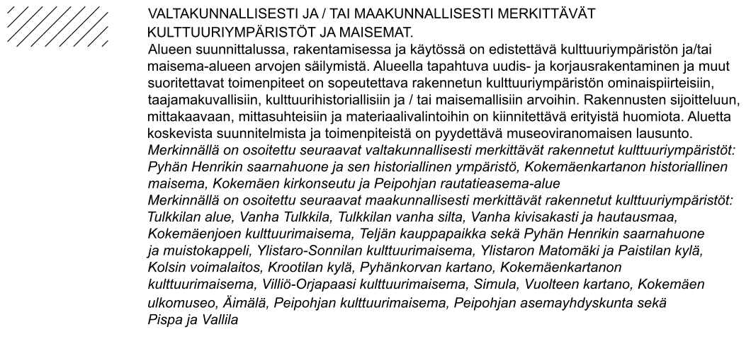 FCG Suunnittelu ja tekniikka Oy Kaavaselostus 78 ( 94 ) Maakunnallisesti arvokkaita rakennettuja kulttuuriympäristöjä ja maisemia on Kokemäellä useita.
