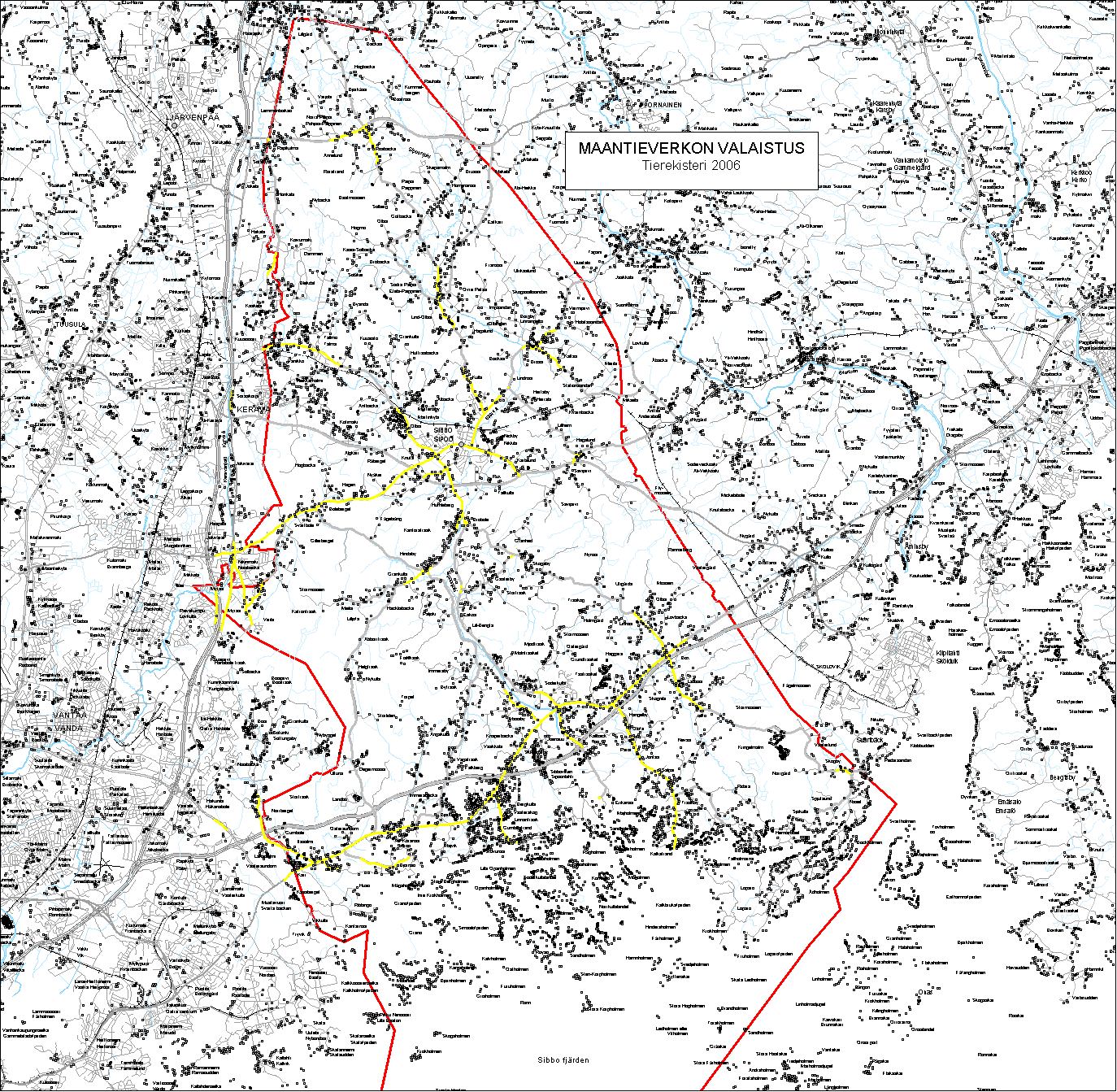 Sipoon yleiskaavan liikenneverkkoselvitys