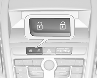 Avaimet, ovet ja ikkunat 23 Tämä asetus voidaan muuttaa infonäytön valikossa Asetukset. Auton personalisointi 3 128. Asetus voidaan tallentaa käytettävän avaimen osalta.