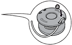 spolen enligt bilden (bild 13). Bild 11 Bild 12 Bild 13 6. SERVICE OCH UNDERHÅLL 6.1 Rengöring 6.
