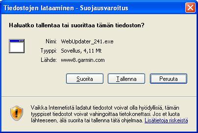 6. Nyt pääset varsinaiseen lataukseen. Valitse Download linkki 7.