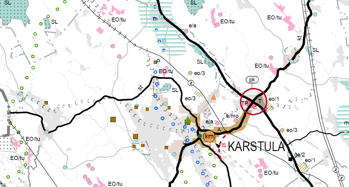 FCG SUUNNITTELU JA TEKNIIKKA OY Kaavaselostus 9 (80) 4.2.2 Keski-Suomen maakuntakaava Ympäristöministeriö on vahvistanut vahvisti Keski-Suomen maakuntakaavan 14.4.2009.