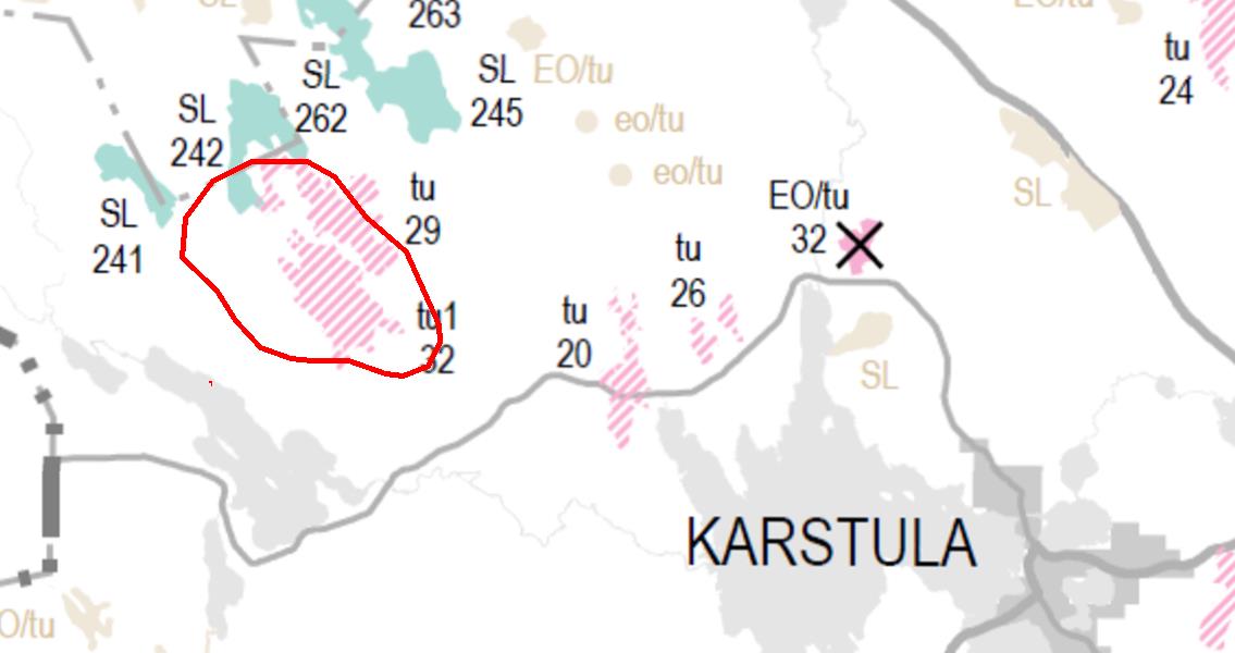 FCG SUUNNITTELU JA TEKNIIKKA OY Kaavaselostus 11 (80) Kuva 5 Ote 3. vaihemaakuntakaavasta. Suunnittelualue on osoitettu kuvassa likimääräisesti punaisella aluerajauksella.