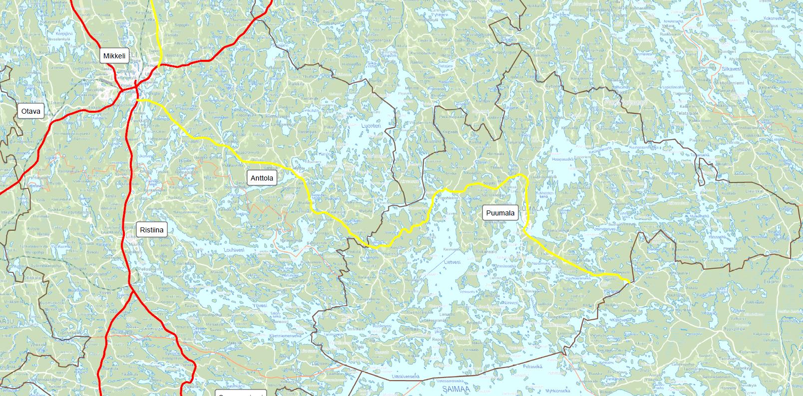 Talviarjen liikennerakenne: Puumala-Mikkelin matkakeskus-puumala O 6:20 Vakio Puumala-Mikkeli Aamun työssäkäynti- koululaisvuoro O 8:45 Vakio Mikkeli-Puumala-Sulkava-Savonlinna Työssäkäynti,