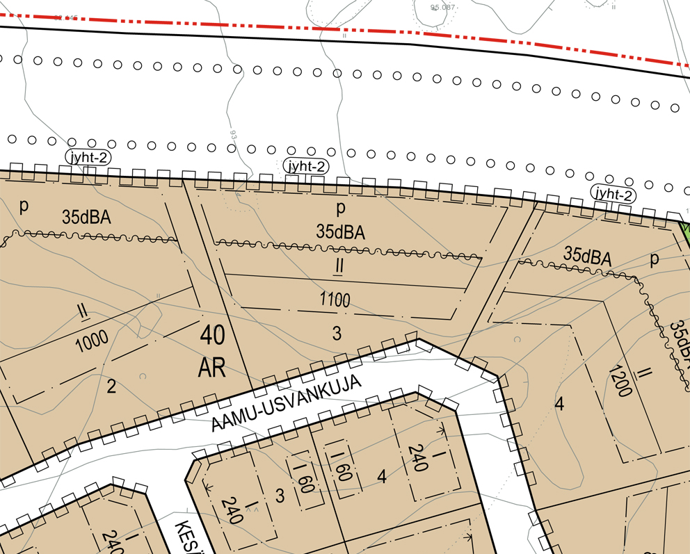 Kattomuotona voi olla harja- tai ulettikatto.