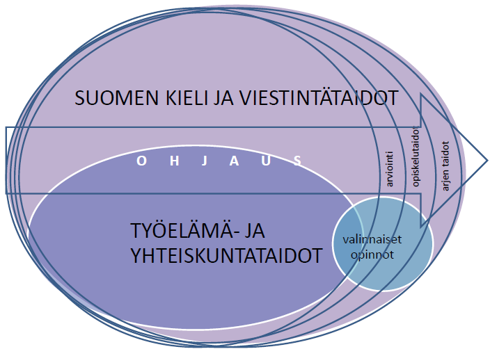 Koulutuksen laajuus 30-40