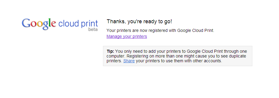 6. Napsauta Classic Printers (Klassiset tulostimet) -kohdassa Add printers (Lisää tulostimia). 7. Kirjaudu sisään Google-tililläsi. 8.