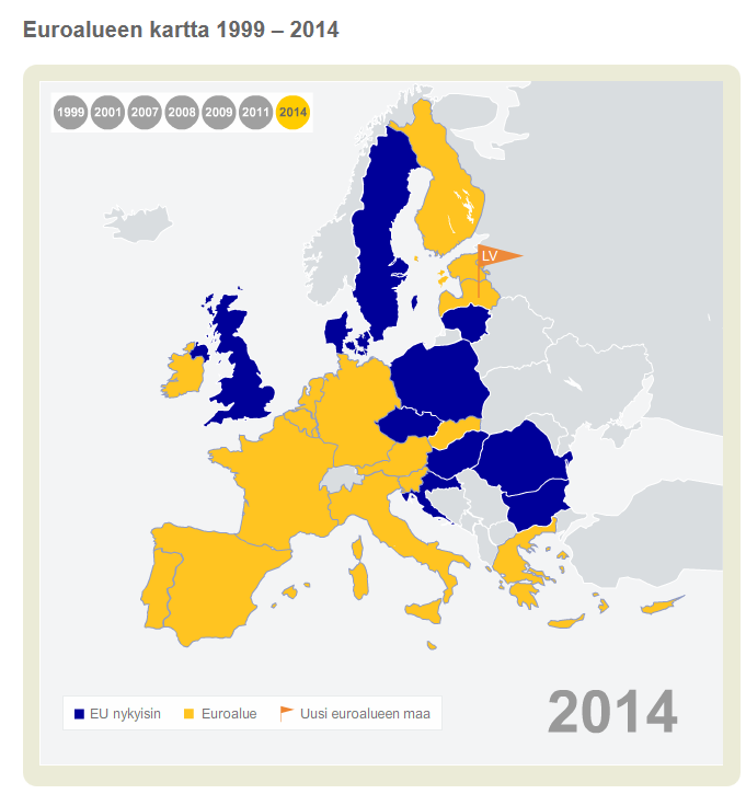 LIITTEET Liite 1 EU-maat ovat: Alankomaat, Belgia, Bulgaria, Espanja, Iso-Britannia, Irlanti, Italia, Itävalta, Kreikka, Kroatia, Kypros,
