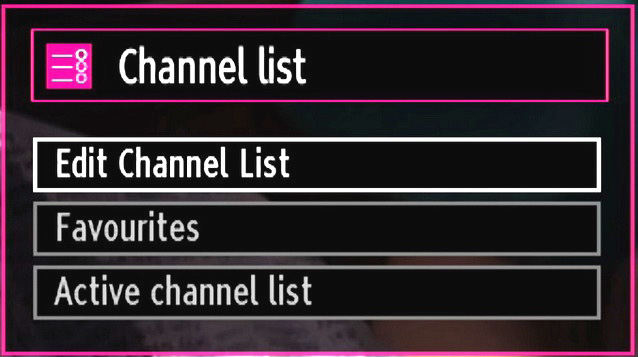 You can select frequency ranges from this screen. For highlighting lines you see, use or button. You can enter the frequency range manually by using the numeric buttons on the remote control.