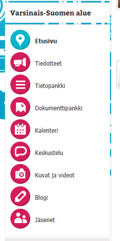 5. RYHMIEN TOIMINNALLISUUS Kun näet henkilökohtaisella näkymällä kiinnostavan uutisen tai asian, se tulee jostain ryhmästä tai henkilöltä, klikkaamalla uutista pääset sen sisältöön.