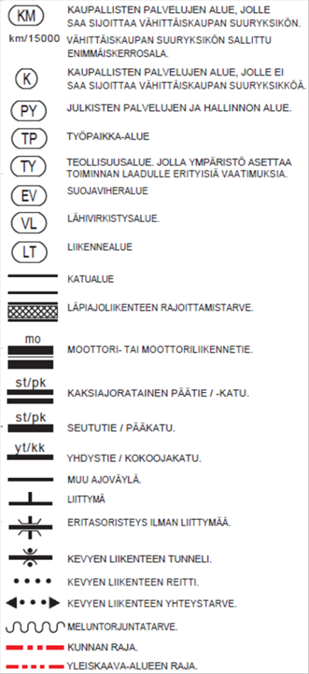 Ote Partolan yleiskaavasta (Pirkkalan kunta 2013). 2.2.6 Asemakaava Pirkkalassa on vireillä myös taajamaosayleiskaava, mutta osayleiskaava ei koske suunnittelualuetta.