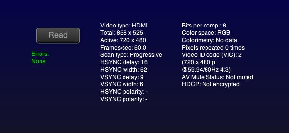 780 Sample Application HDBaseT Device Testing HDBaseT