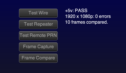 780C Sample Application SDI Device Testing SDI Device Testing (780C) Check for pixel