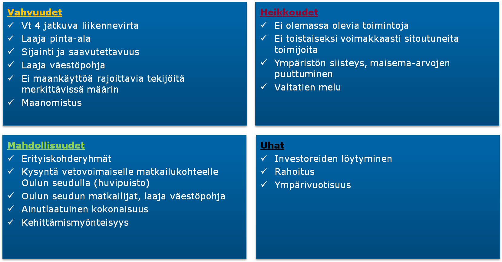 FCG SUUNNITTELU JA TEKNIIKKA OY Loppuraportti 17 (40) 2.