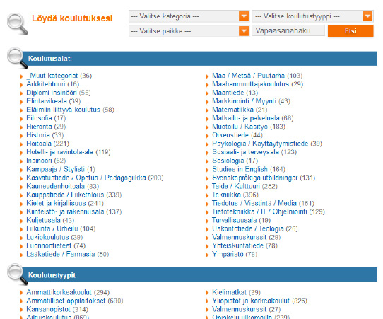 Tutustu hakupalveluumme Studentum.