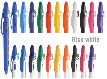 RICO 1-väripainatuksella laaja valikoima, kysy lisää määrä 300 kpl 0,79 määrä 500 kpl 0,65 määrä 1000 kpl MAXX-mainoskynät 1-väripainatuksella laaja valikoima, kysy lisää 300 kpl 0,49 1,0 mm