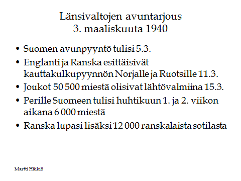 13 KUVA 15 Suomi ei enää ollut yksin. Kansainliiton apuvetoomuksen ja Suomen urhean taistelun ansiosta Suomeen alkoi virrata merkittävää apua.