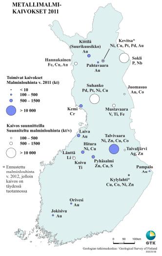 Näkökulmia kaivosteollisuuden sivuainevirtojen hyödyntämiseen Myös kuljetuskustannukset voivat rajoittaa hyödyntämistä