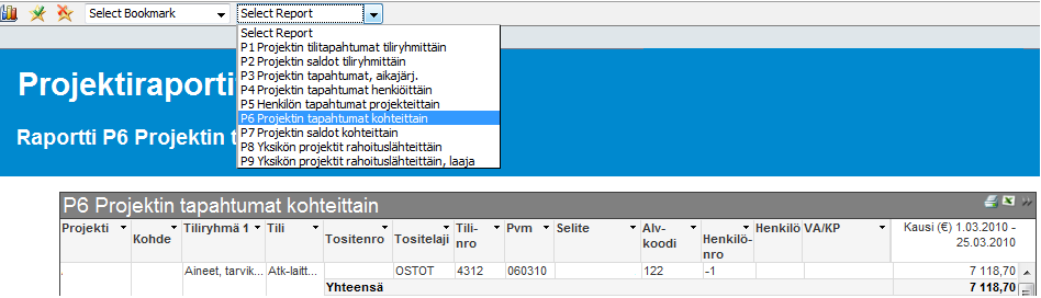 10/11 Vaihtoehtoiset tulostustavat: IE-plugin: 4. Tulostus suoraan paperille. Klikkaa ensin sitä raportti-ikkunaa, jonka haluat tulostaa. 2. Tulostus suoraan paperille. 1. Tulostus pdf-muodossa.