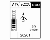 Mittarit ja käyttölaitteet 91 Osamatkamittari laskee etäisyyden enintään 2 000 km:iin saakka ja aloittaa sitten nollasta.