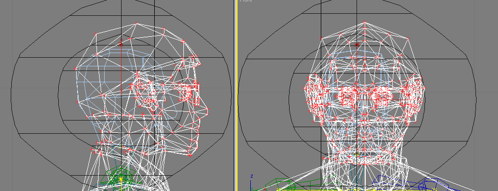 51 8/15 3. Valitaan luu ja Select And Move ja Select And Rotate -työkalulla testataan luun liikettä. Kun luun liikkuu reaalistisesti, joka suuntaan.