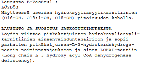 Potilastapaus: vastasyntynyt Keskonen, sp. n.