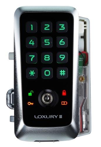 Malli: Loxury III (LL75) (* valinnainen ominaisuus) Käyttäjä voi vaihtaa koodin * Käyttäjä ei voi vaihtaa koodia * Lukittuu automaattisesti * Ei lukitu automaattisesti * (* valinnainen ominaisuus)