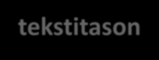 tekstitason <u> <mark> <ruby> <rt> <rp> <bdi> <bdo> merkkaa tekstinosan, joka poikkeaa ympäristöstään, ja jolle tyypillinen esitystapa on alleviivattu teksti; testinosa ei kuitenkaan eroa