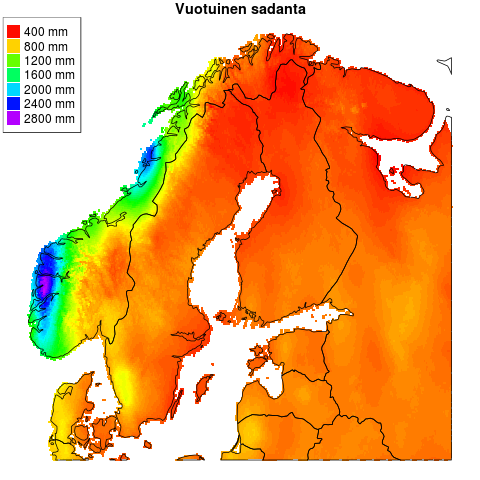 Mantereisuuden indikaattorit Conrad Index Conradin mantereisuusindeksi Leveysasteella korjattu kuukausilämpötilojen amplitudi Conradin indeksi skaalautuu välille 0.