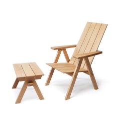 ARKIPELAGO ARKIPELAGO TERASSITUOLI TERRACE CHAIR KVTT1 DESIGN Rudi Merz & Kari Virtanen 1997 4 501 -leveys 580, syvyys 580, korkeus 895/450mm width 580, depth 580, height 895/450mm -tammea oak
