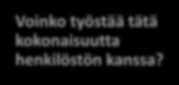 Kokonaisuuden hahmottaminen syventää ymmärrystä, sitouttaa, rakentaa yhteistyötä ja muutosvalmiutta.