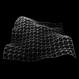 2 Kolmiulotteinen maasto ja korkeuskartta Kolmiulotteiset maastot toteutetaan useimmiten käyttäen korkeuskarttaa (engl. heightmap) (Ong ym. 2005). Maasto voidaan toteuttaa myös vektorikenttänä (engl.