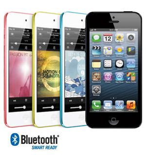 2 Markkinoilla olevia laitteita Markkinoilla on jo monia Bluetooth 4.0 laitteita. Esittelen tässä muutaman. KUVA 12. Apple iphone 5 (bluetooth.