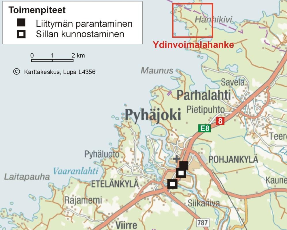 Valtatien 8 siltojen ja