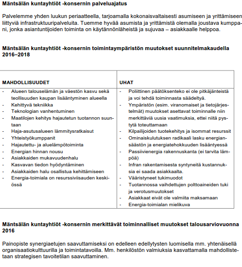 KJ ehdotus Mäntsälän kunta 83 Talousarvio 2016 ja
