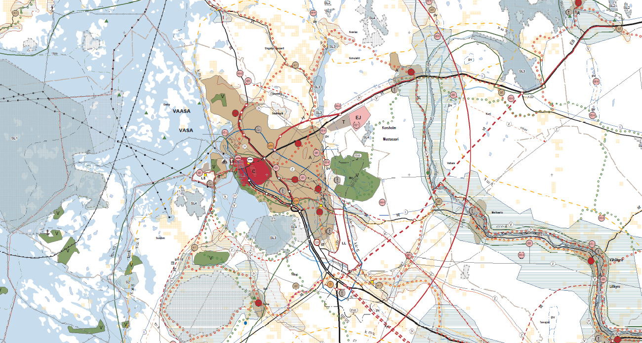 Österbottens landskapsplan 2030 Pohjanmaan maakuntakaava 2030 Fastställdes av miljöministeriet 21.12.