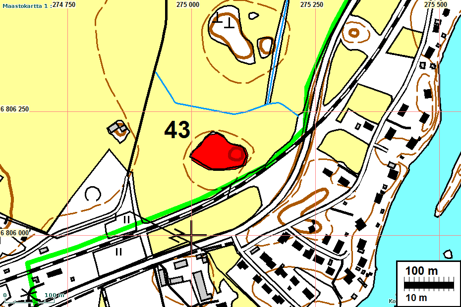 16 Poutiainen 2011: Tarkastettiin kohde, jonka todettiin sen olevan ennallaan.