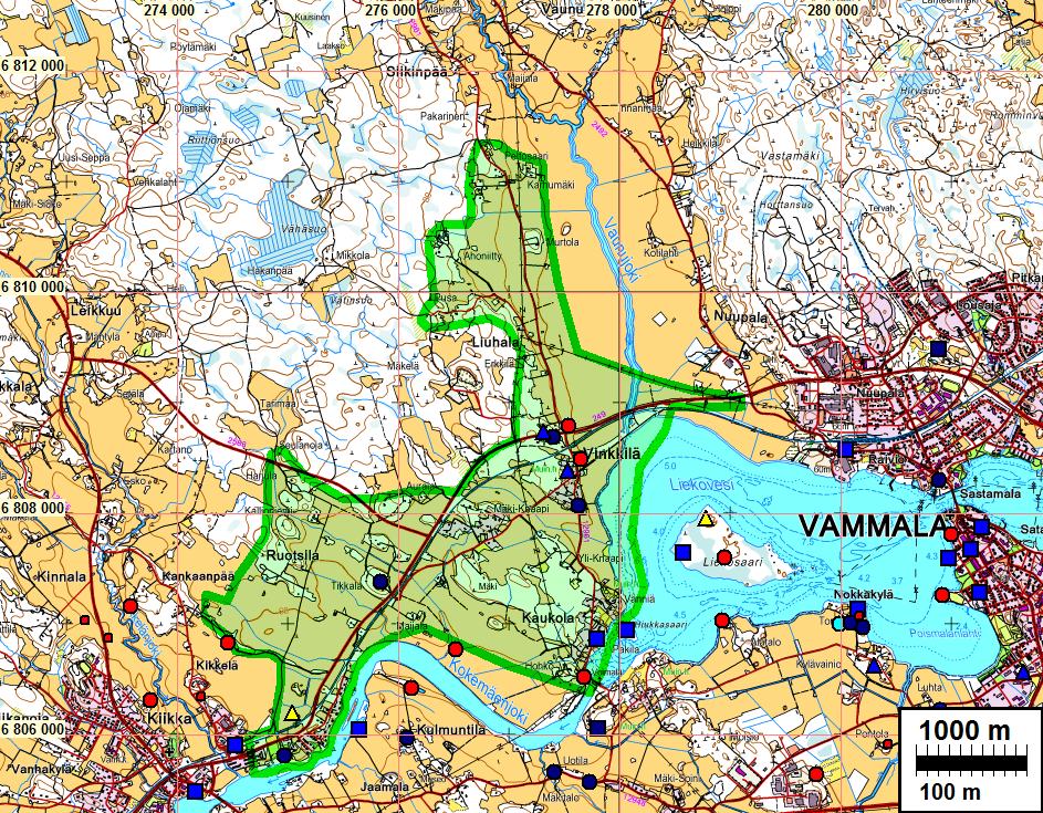 2 Sisältö: Perustiedot... 2 Yleiskartta... 3 Inventointi... 4 Kylätontit... 4 Vanhat kartat... 6 Muinaisjäännökset... 8 16 KAUKOLA... 8 23 SEPPÄ... 12 24 VINKKILÄN SAHA... 13 28 SANTANUMMI.