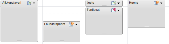 myös avata ja tallentaa kalenterimerkintäsi toiseen kalenteriohjelmaan klikkamalla Lisää omaan kalenteriin. Kokouskutsun vastauslomake Kommentti on näkyvissä käyttäjän nimen vieressä.